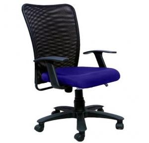 2003 Black And Blue Office Chair